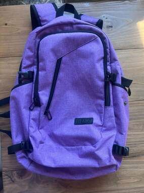 WENIG Anti-Theft Waterproof Laptop Backpack with USB Charging Port